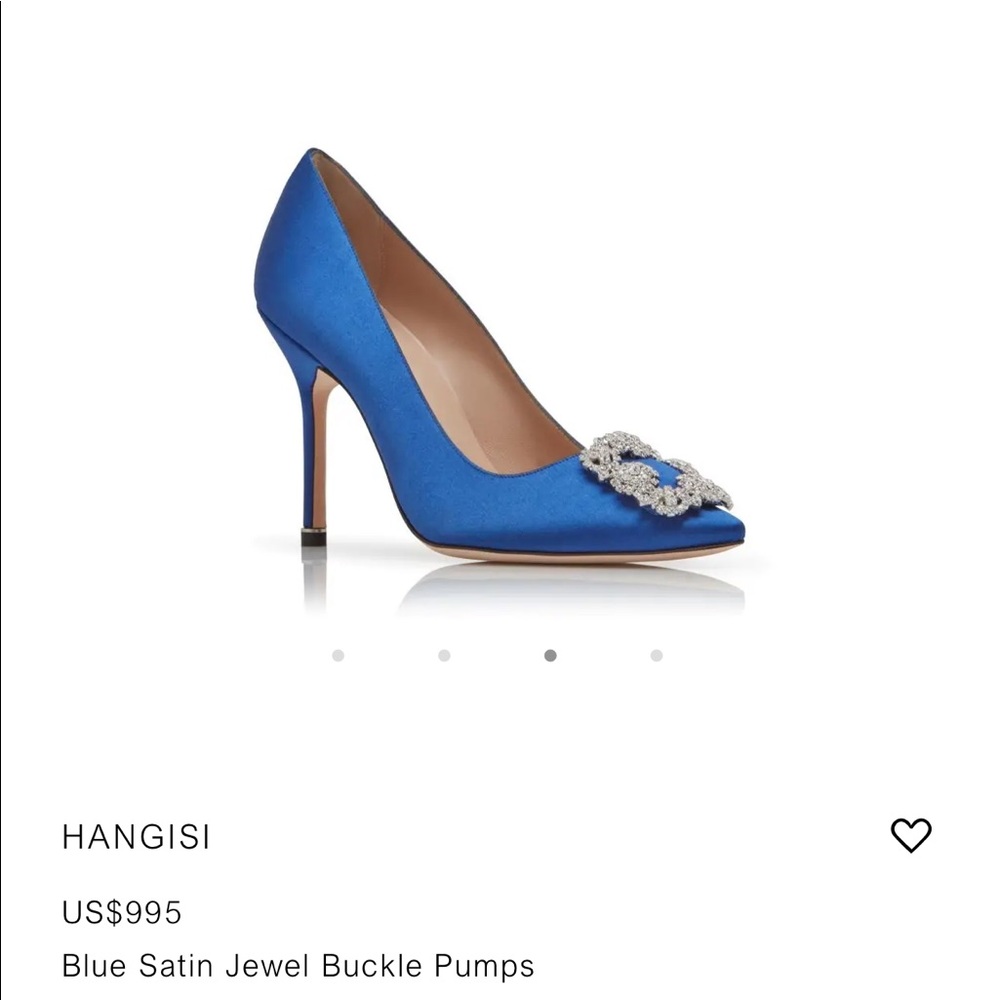 Manolo Blahnik Hangisi Heels - BRAND NEW, NEVER WORN!!!